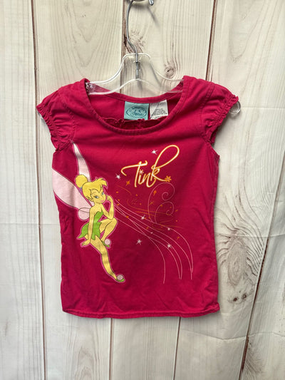 Disney Girl's Size 6 Pink Shirt