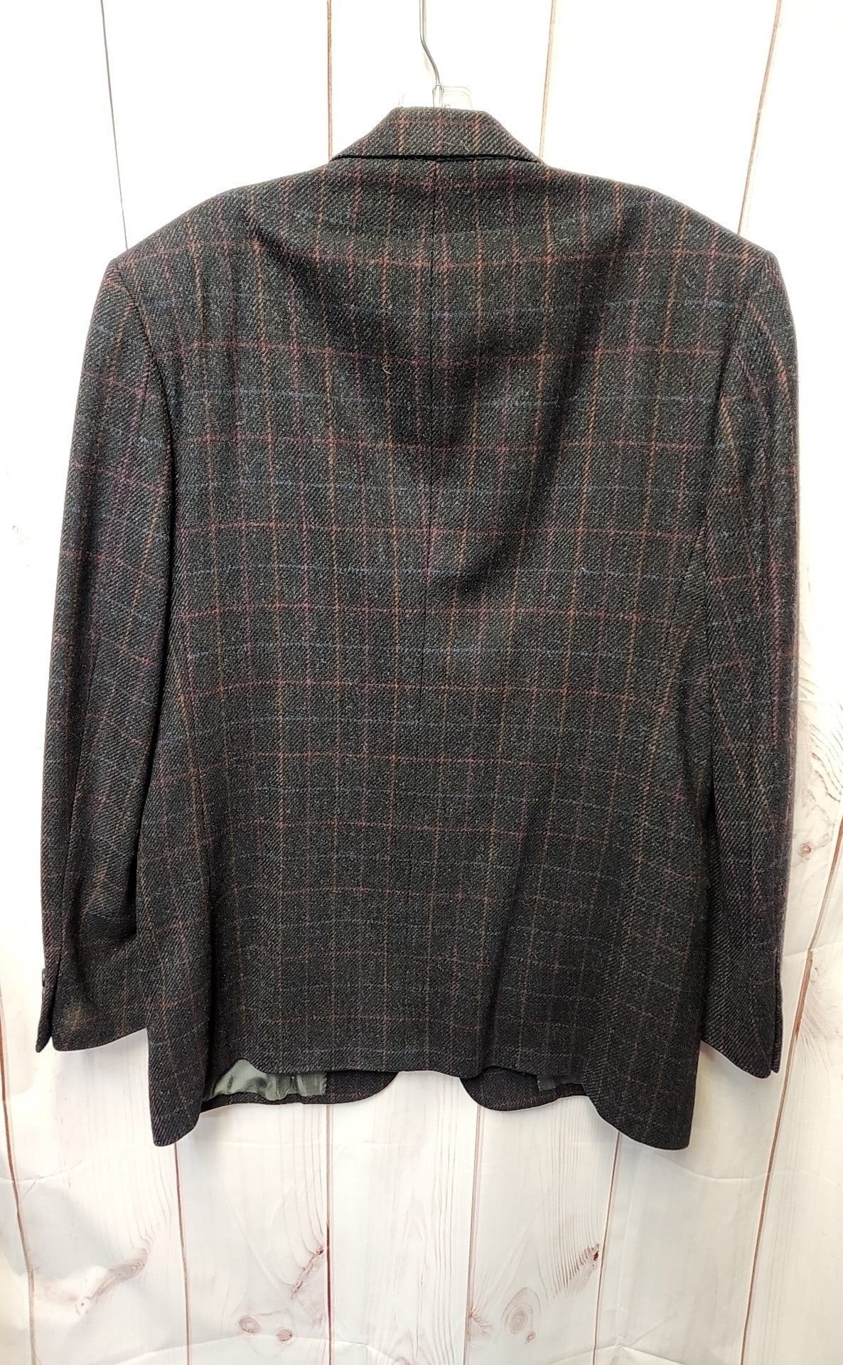 Andre Vachon Men's Size 42 Black Wool Sport Coat