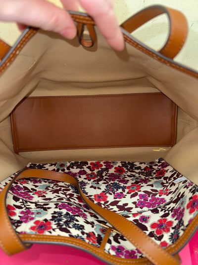 Tory Burch Multi-Color Floral Tote Bag