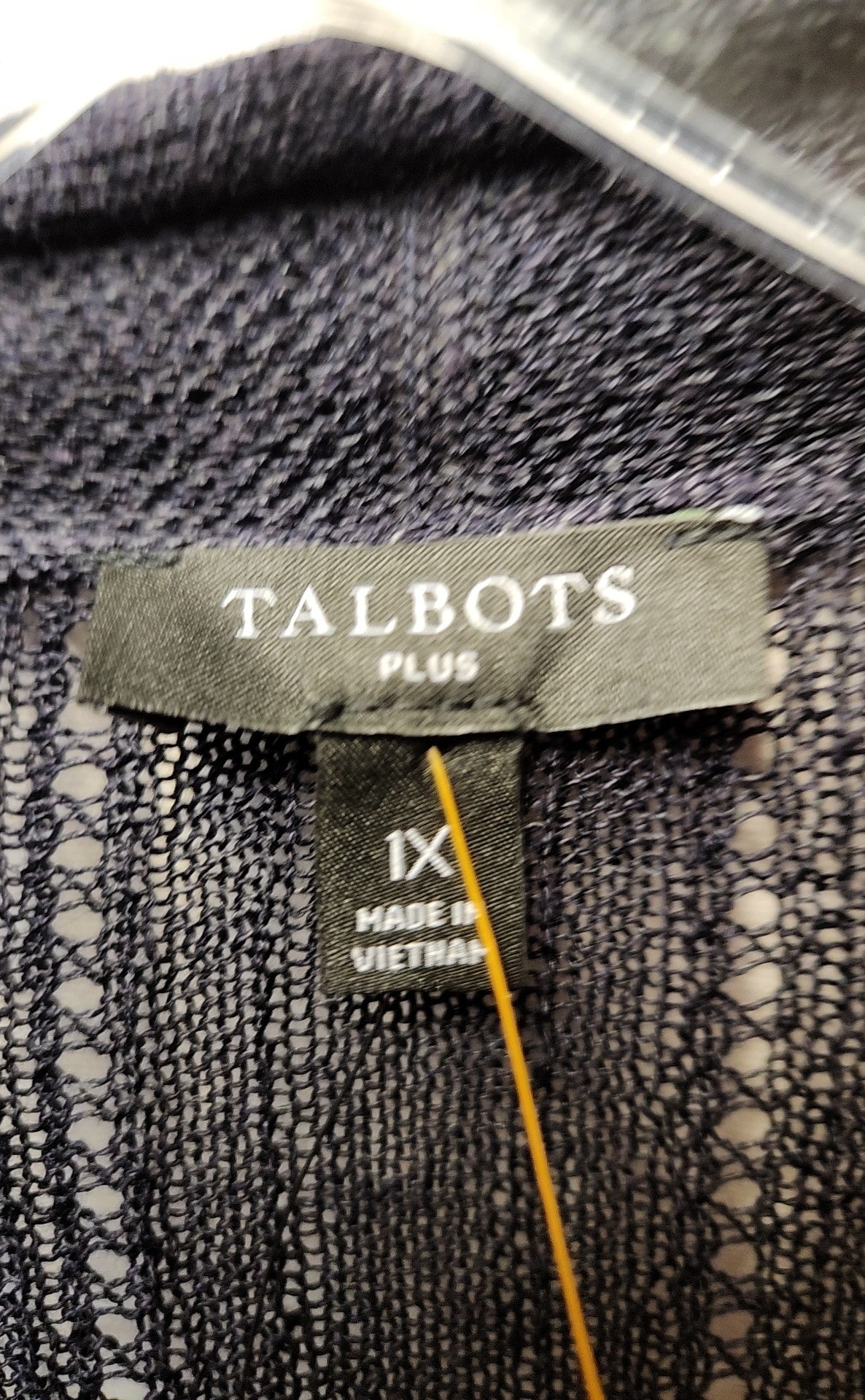 NWT Talbots Women's Size 1X Navy Cardigan