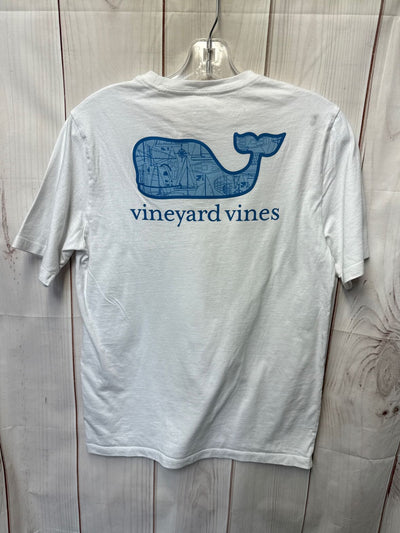 Vineyard Vines Boy's Size 18/20 White Shirt