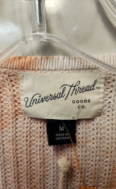 Universal Thread Women's Size M Pink Cardigan