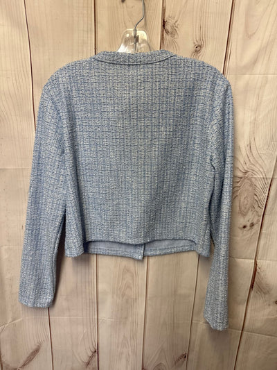 H&M Women's Size L Light Blue Jacket