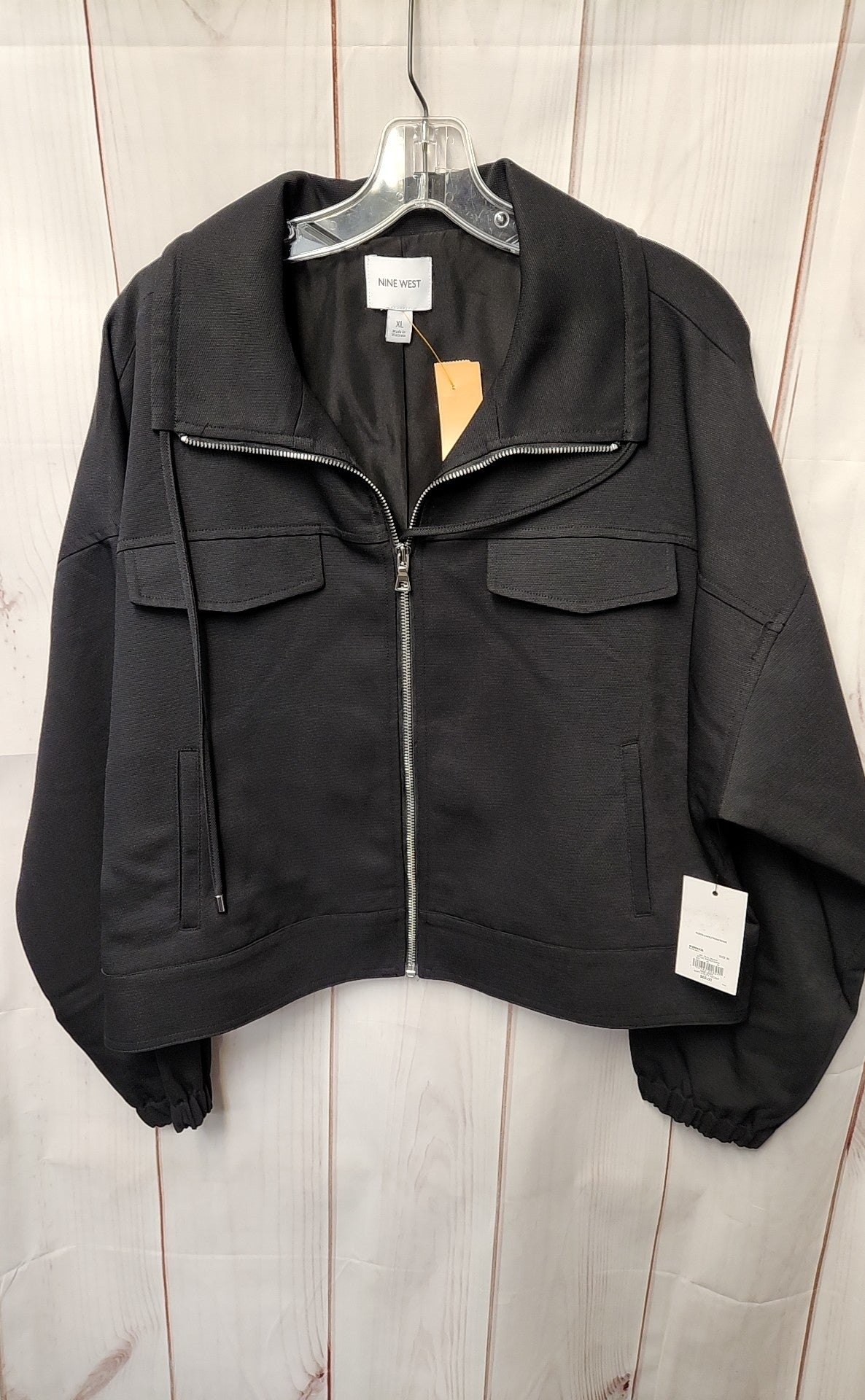 NWT Nine West Women's Size XL Black Jacket