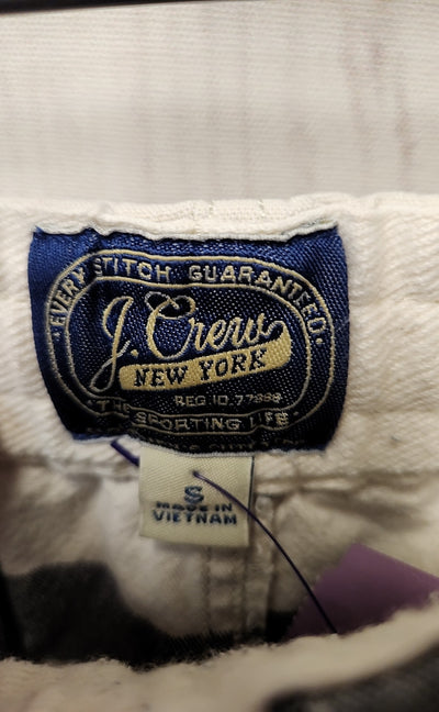 J Crew Men's Size S White & Blue Shorts