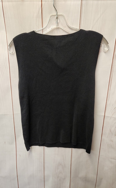 Coldwater Creek Women's Size M Black Sleeveless Top