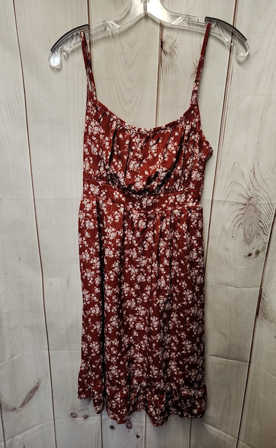 Grace Karin Women's Size M Red Floral Dress