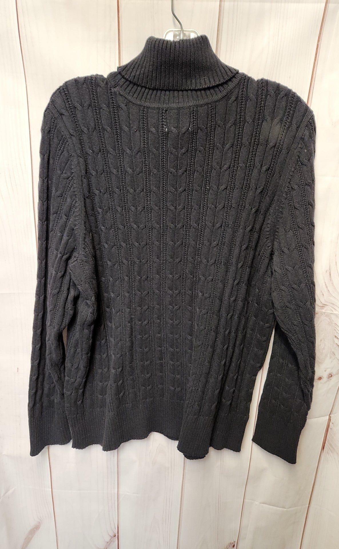 St Johns Bay Women's Size 2X Black Sweater