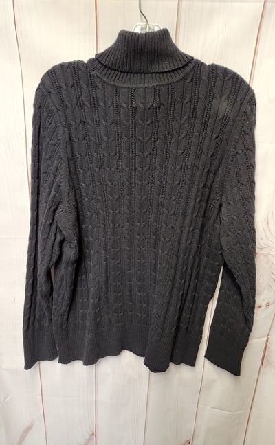 St Johns Bay Women's Size 2X Black Sweater