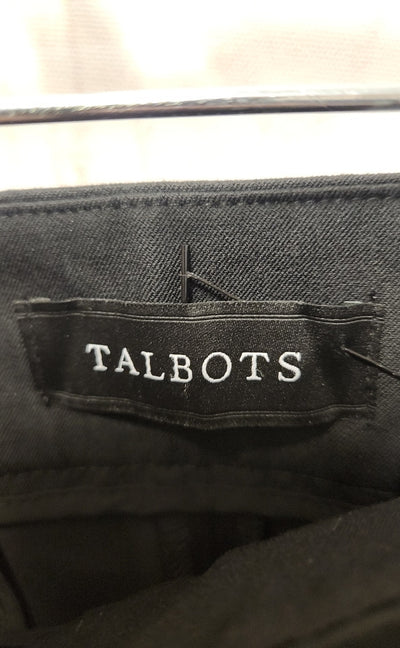 Talbots Women's Size 14 Petite Black Pants Chatham ankle