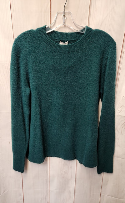 J Crew Women's Size S Green Sweater