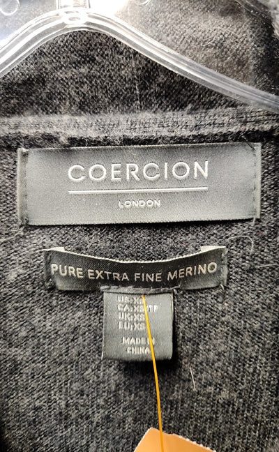 Coercion Women's Size XS Gray Sweater