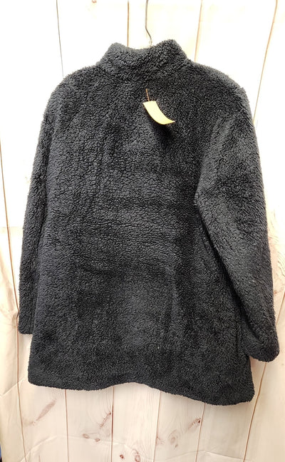 J Jill Women's Size M Navy Reversible Down Jacket