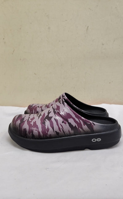 Oofos Women's Size 7 Purple Clogs Shoes