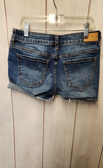 Aeropostale Women's Size 00 Blue Floral Shorts Shorty