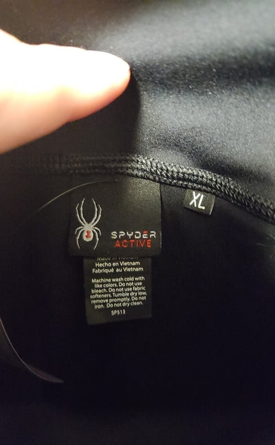 Spyder Women's Size XL Black Active Capris