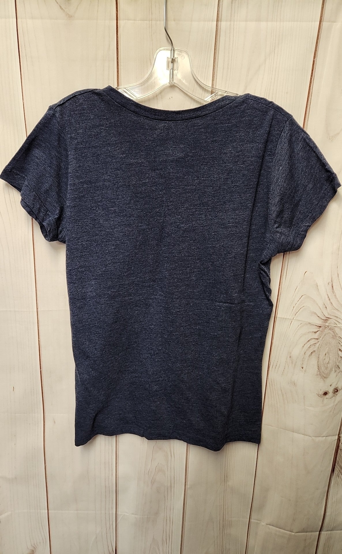 Patriots Women's Size L Blue Short Sleeve Top