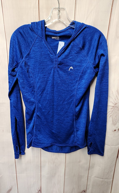 Head Women's Size XS Blue Long Sleeve Top