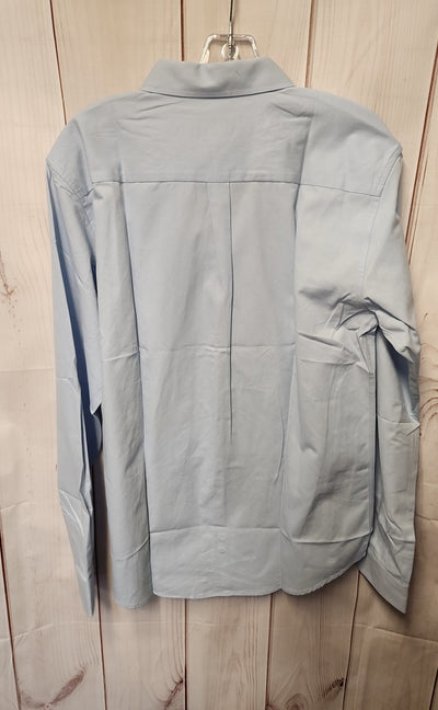 NWT Ralph Lauren Men's Size XXL Light Blue Shirt
