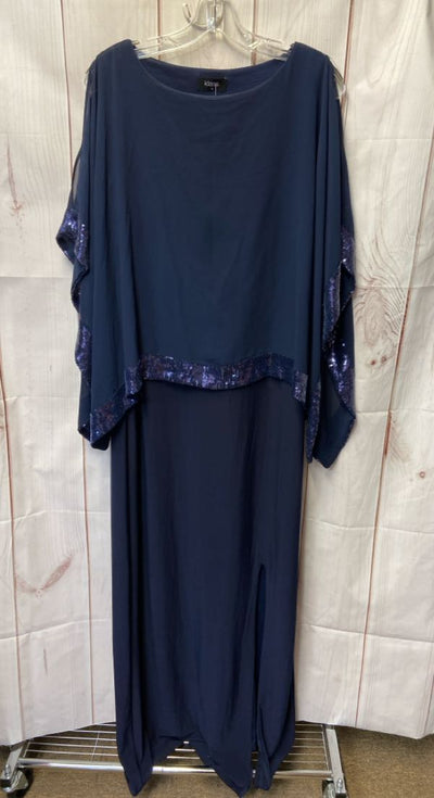 Klass Women's Size 14 Navy Dress