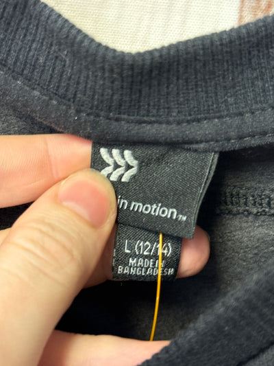 All in Motion Girl's Size 12/14 Black Sweatshirt