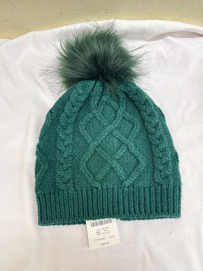 NWT J Crew Size One Size Green Beanie Hat