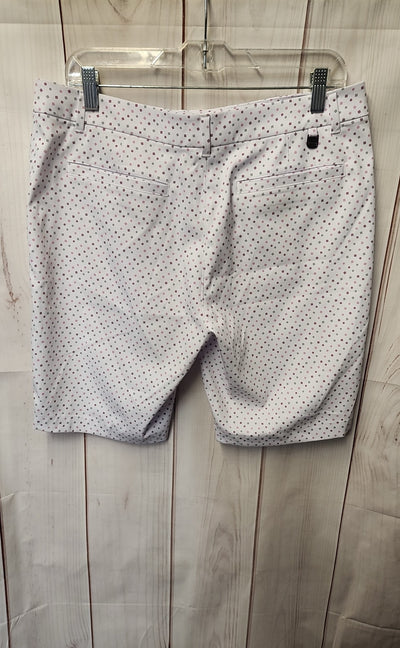 Ping Women's Size 10 White & Pink Shorts