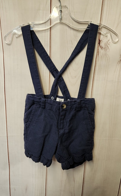 Janie & Jack Boy's Size 2 Navy Overalls
