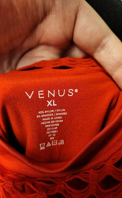 Venus Women's Size XL Red Sleeveless Top