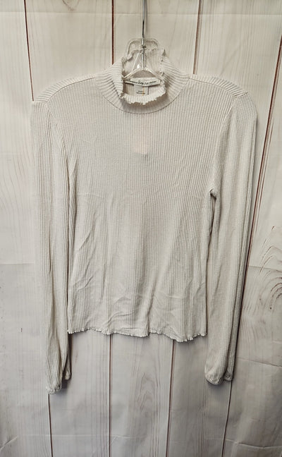 American Rag Women's Size S White Long Sleeve Top