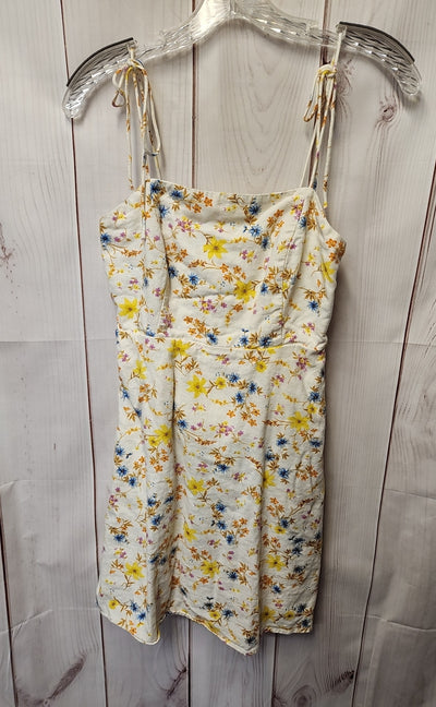Old Navy Women's Size S White Floral Dress
