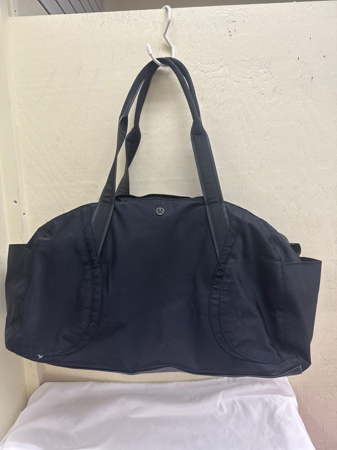 Lululemon Black Duffle Bag