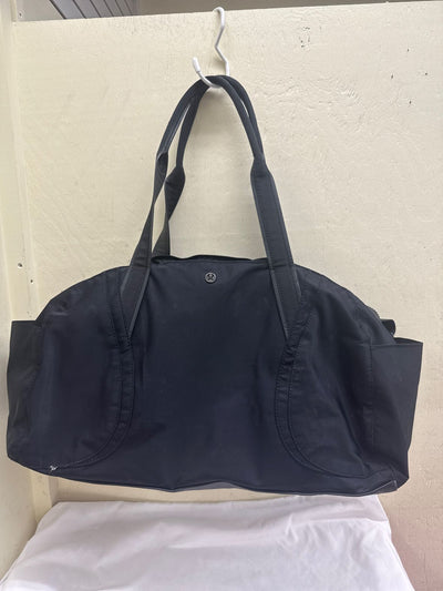 Lululemon Black Duffle Bag
