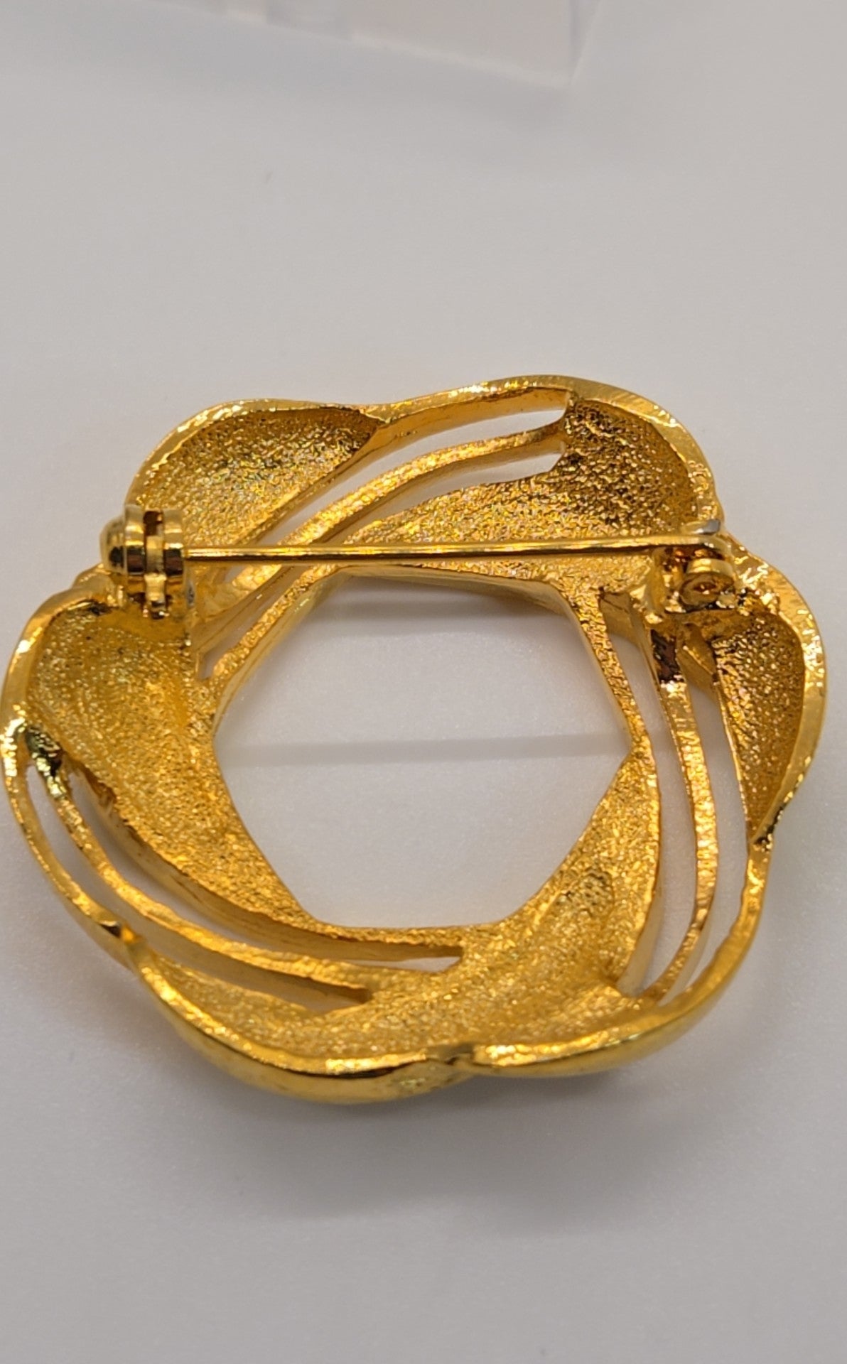 Gold Brooch Pin