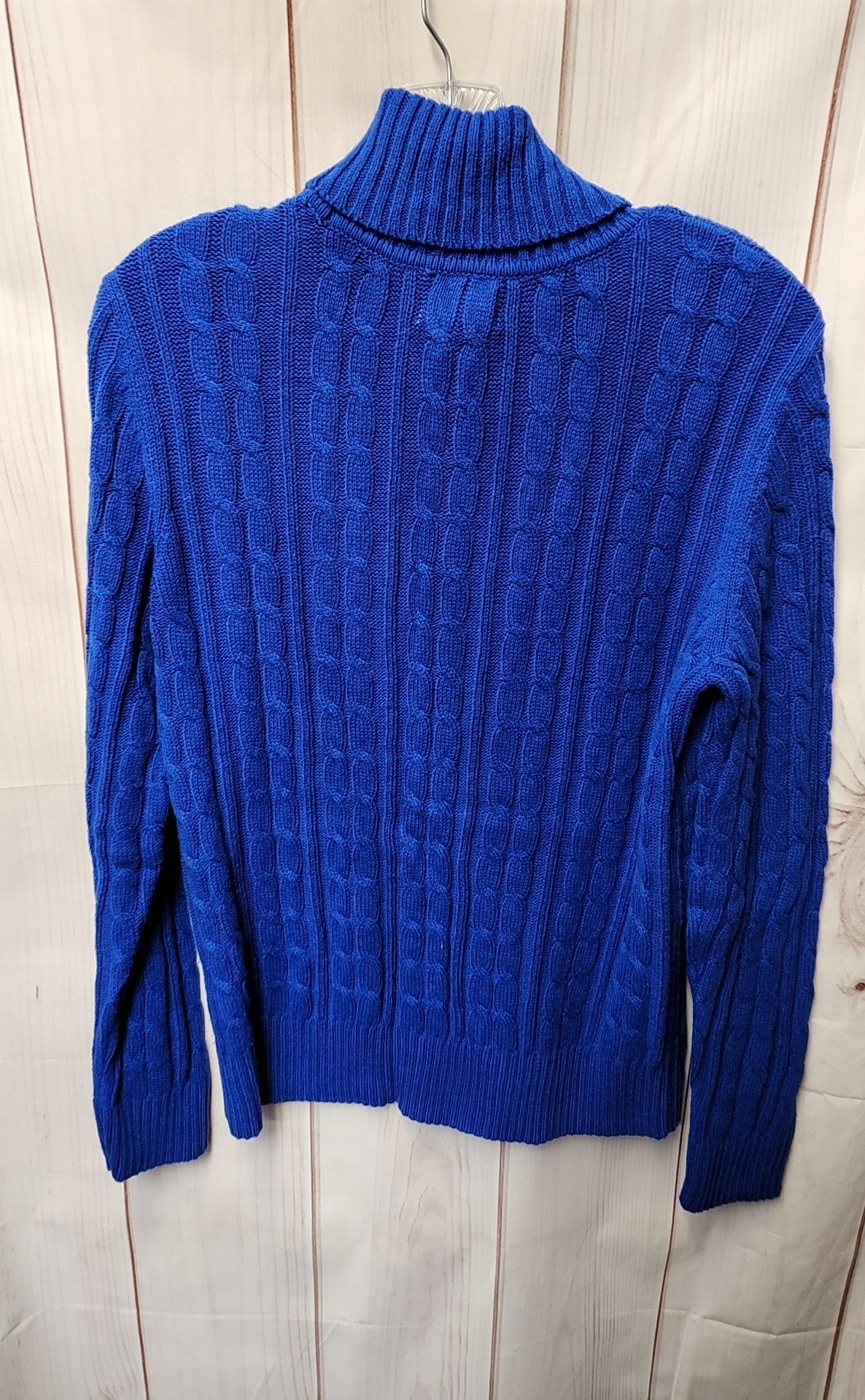 Croft & Barrow Women's Size L Blue Sweater