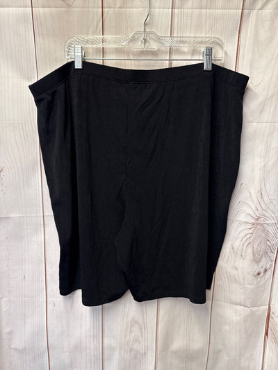Chico's Women's Size 4 = US XXL Black Shorts