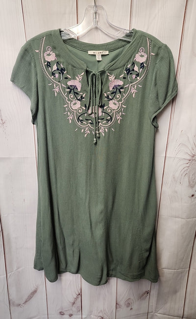 Mi Ami Women's Size S Green Dress