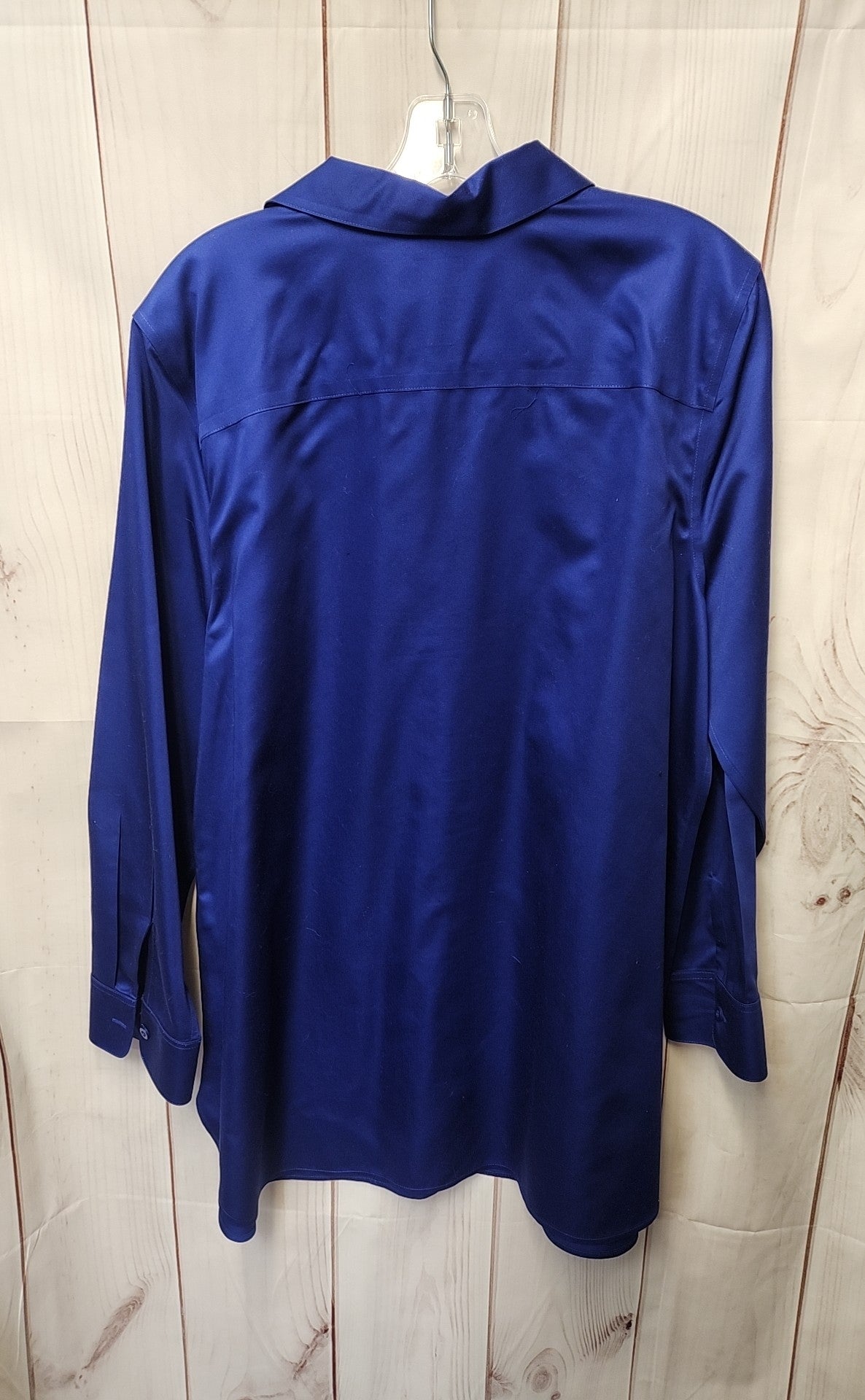 Chico's Women's Size 3 = US XL Blue Long Sleeve Top