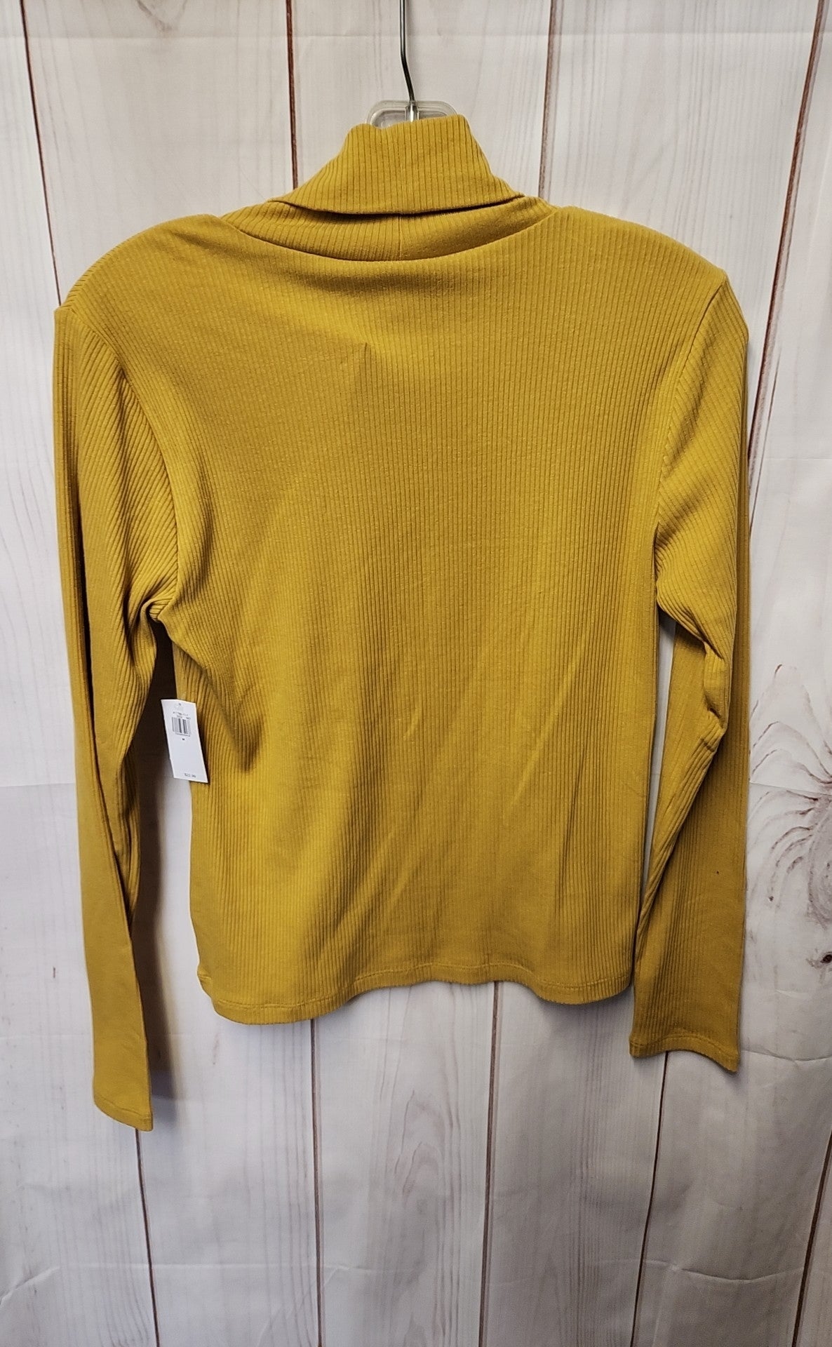 NWT Old Navy Women's Size M Yellow Long Sleeve Top