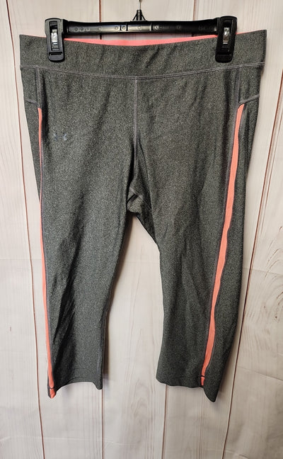 Under Armour Women's Size XL Gray Active Capris