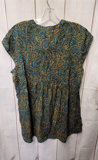 Dr2 Women's Size L Green Sleeveless Top