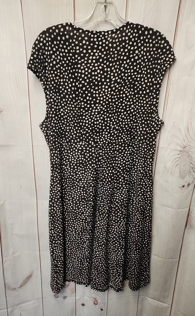 Chaps Women's Size XL Petite Brown Dress