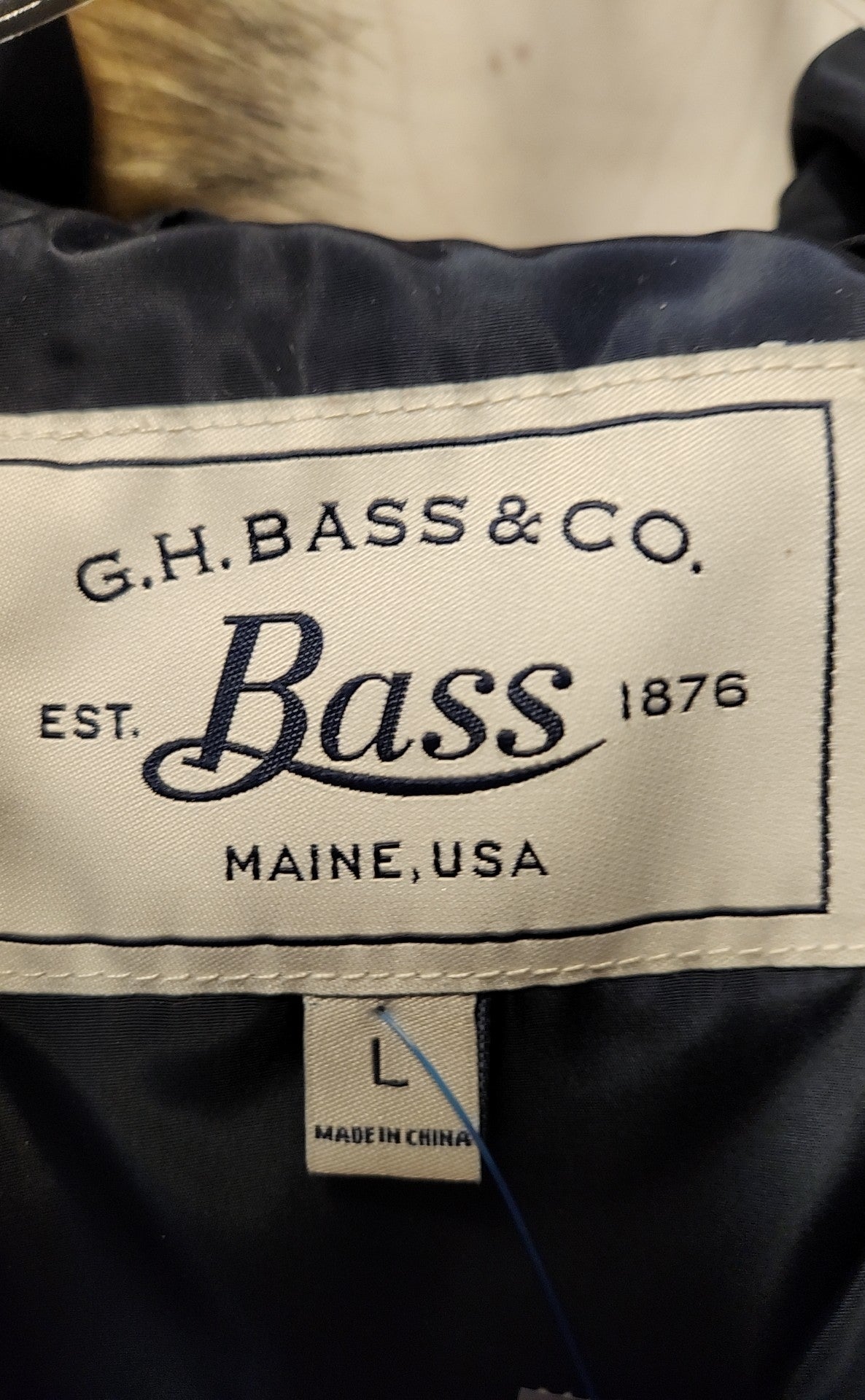 Bass Women's Size L Navy Jacket
