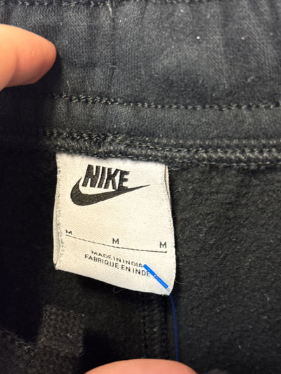 NEW Nike Men's Size M Black Sweatpants Club Fleece Chenille Jogger FN3094 Futura