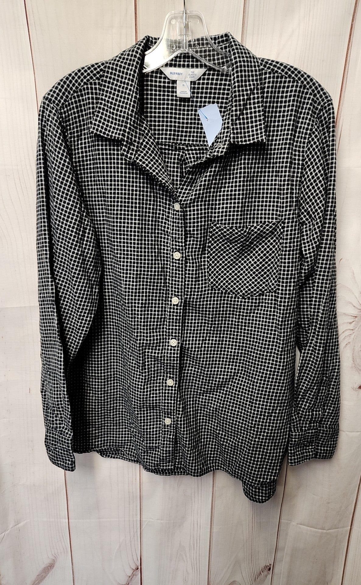 Old Navy Women's Size XL Black Long Sleeve Top