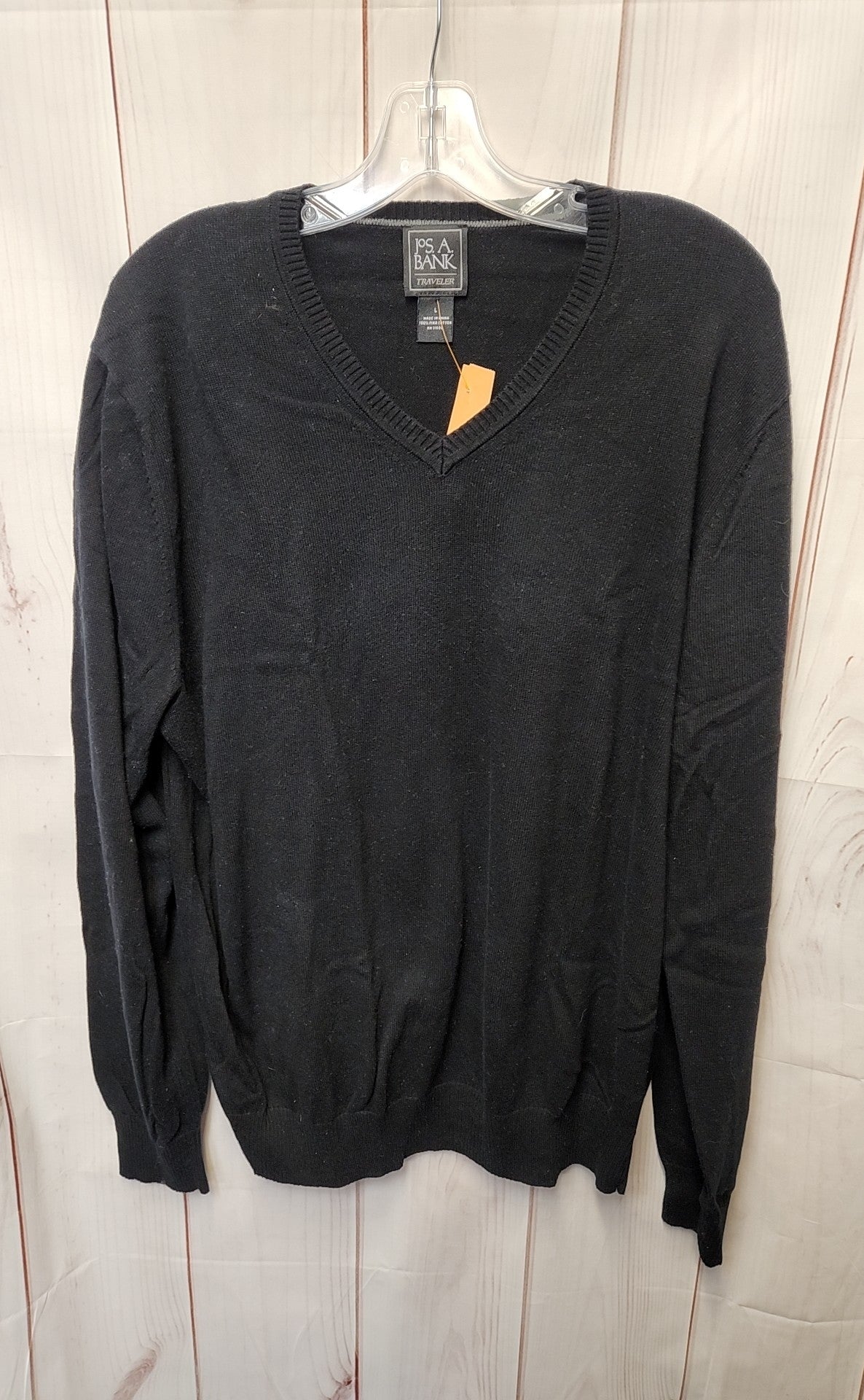 Jos A Bank Men's Size L Black Sweater