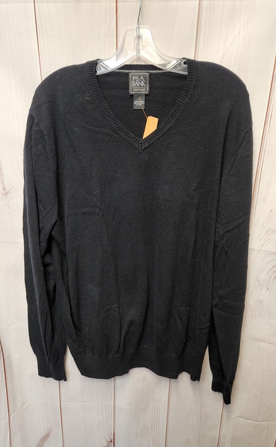 Jos A Bank Men's Size L Black Sweater