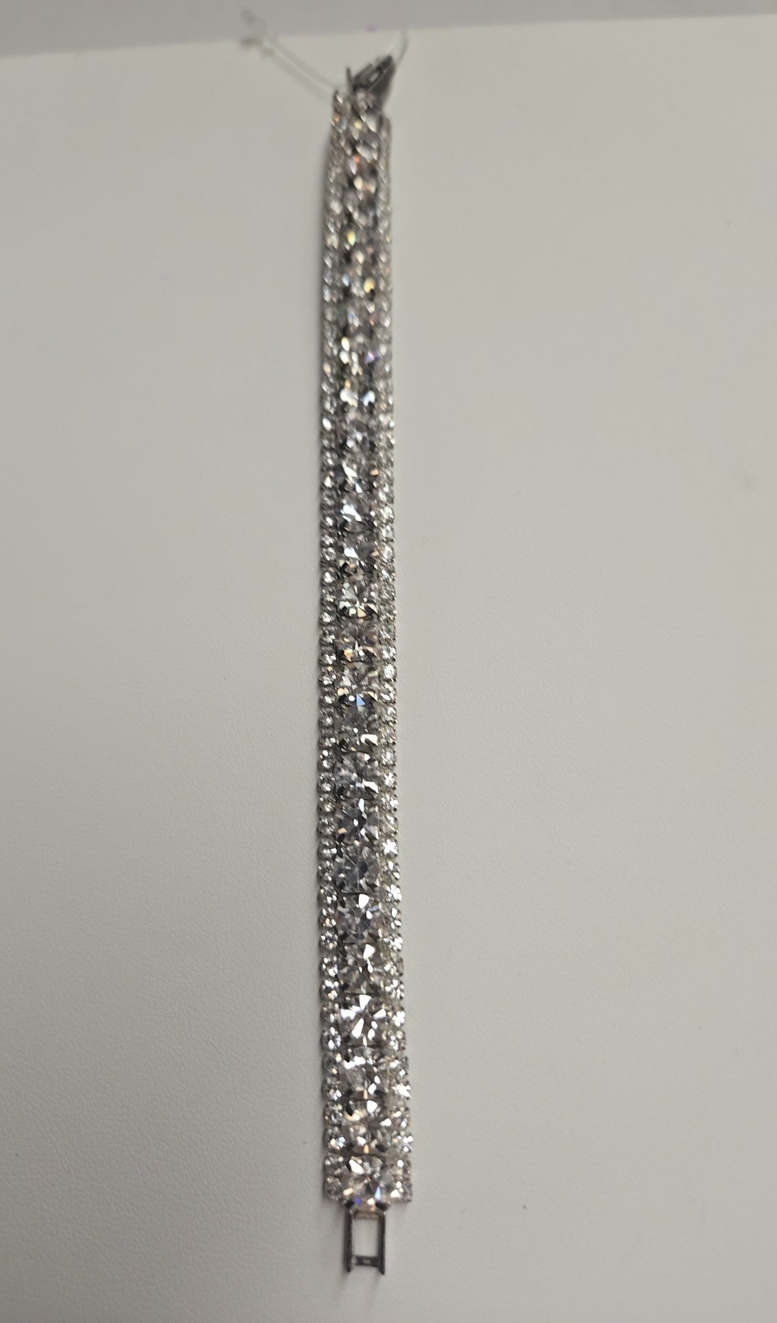 Silver Rhinestone Bracelet