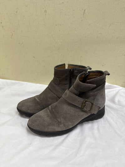 Eric Michael Women's Size 36 = 5-1/2 Gray Boots Shoes