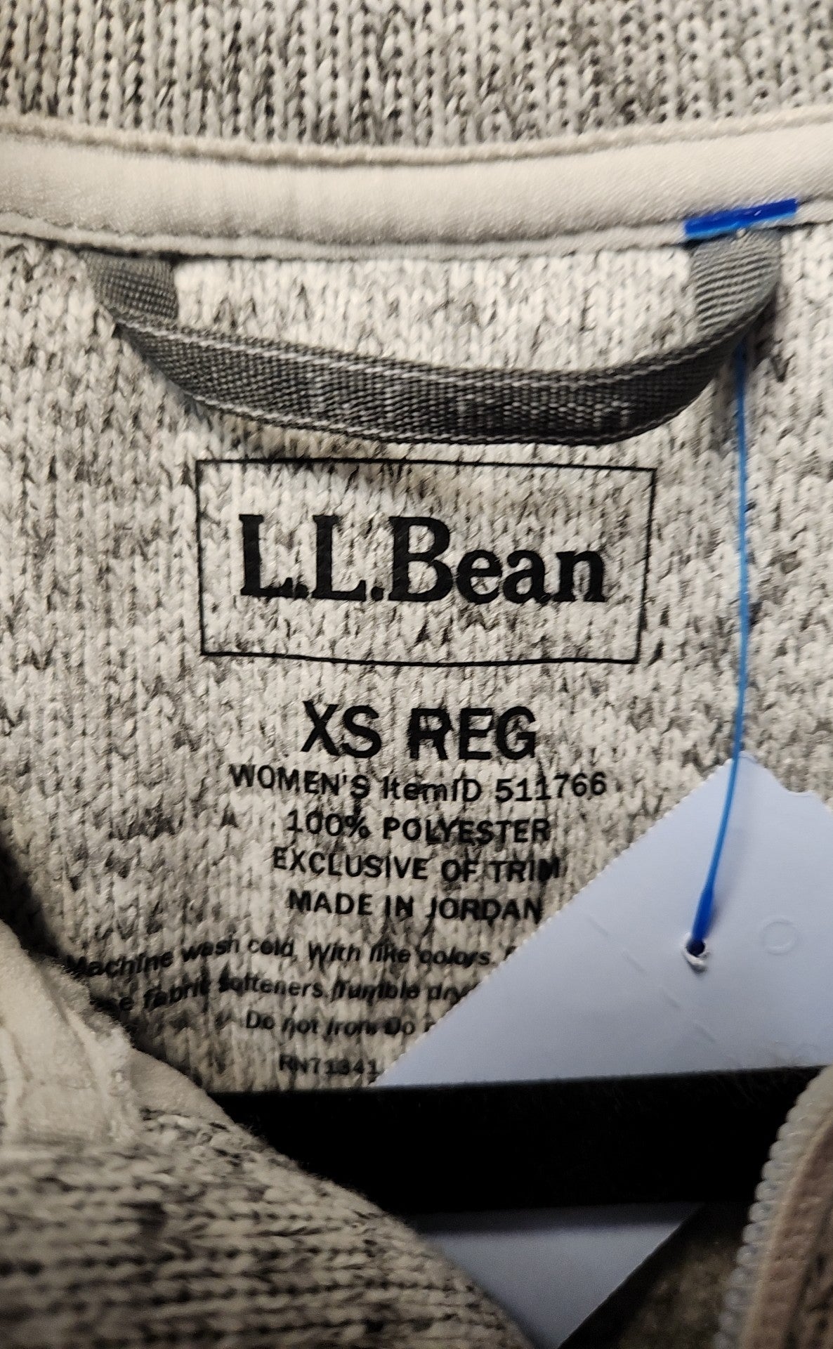LL Bean Women's Size XS Gray Vest